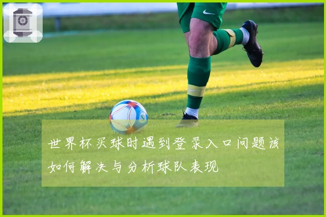 世界杯买球时遇到登录入口问题该如何解决与分析球队表现