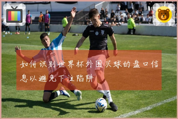如何识别世界杯外围买球的盘口信息以避免下注陷阱